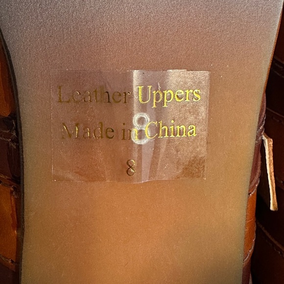 Elite Corkys Women’s Size 8 Vintage Look Marigold Double Strap Leather Shootie - Picture 6 of 11